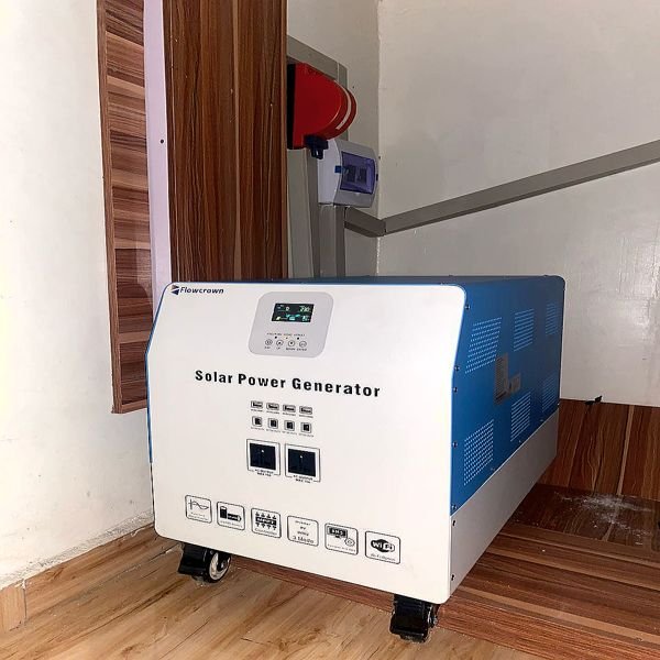 Installation of 1×3000W Solar Generator